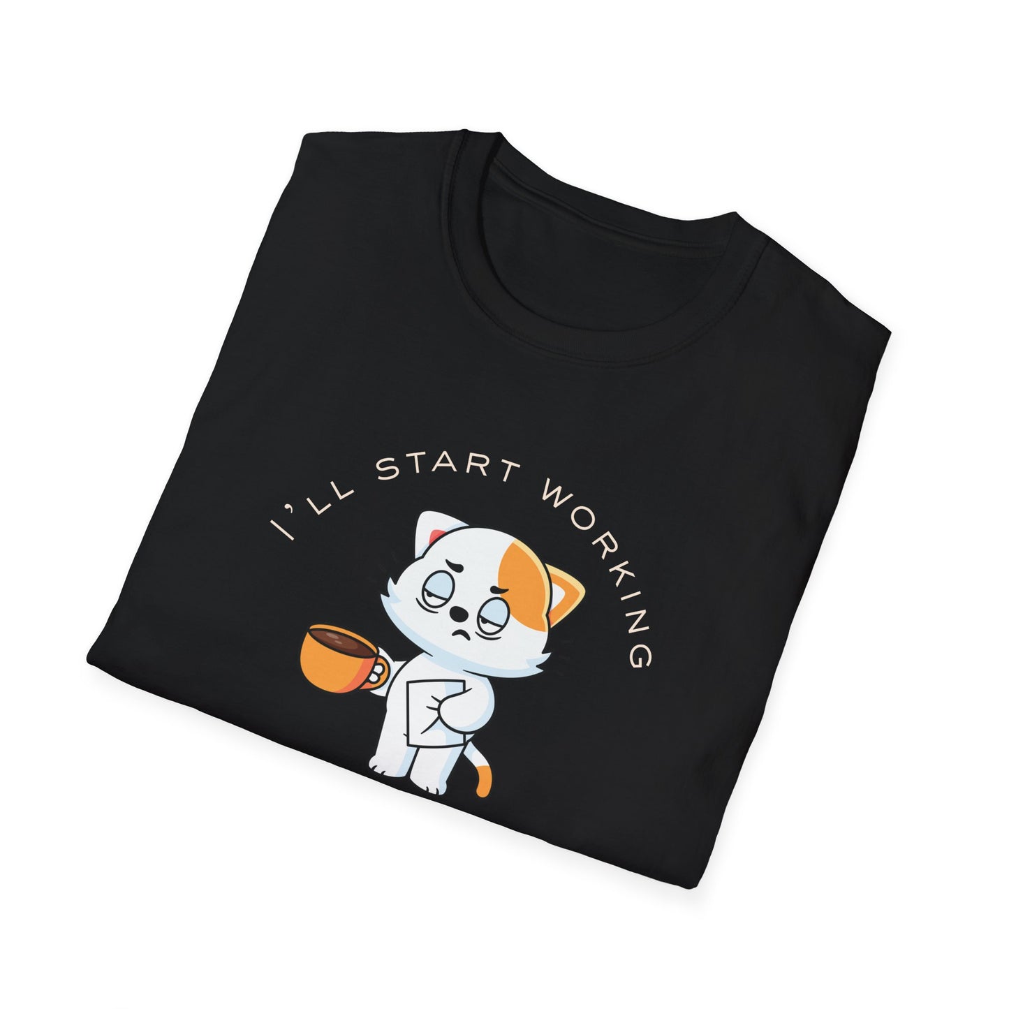 Cat Caffeine Hit T-Shirt