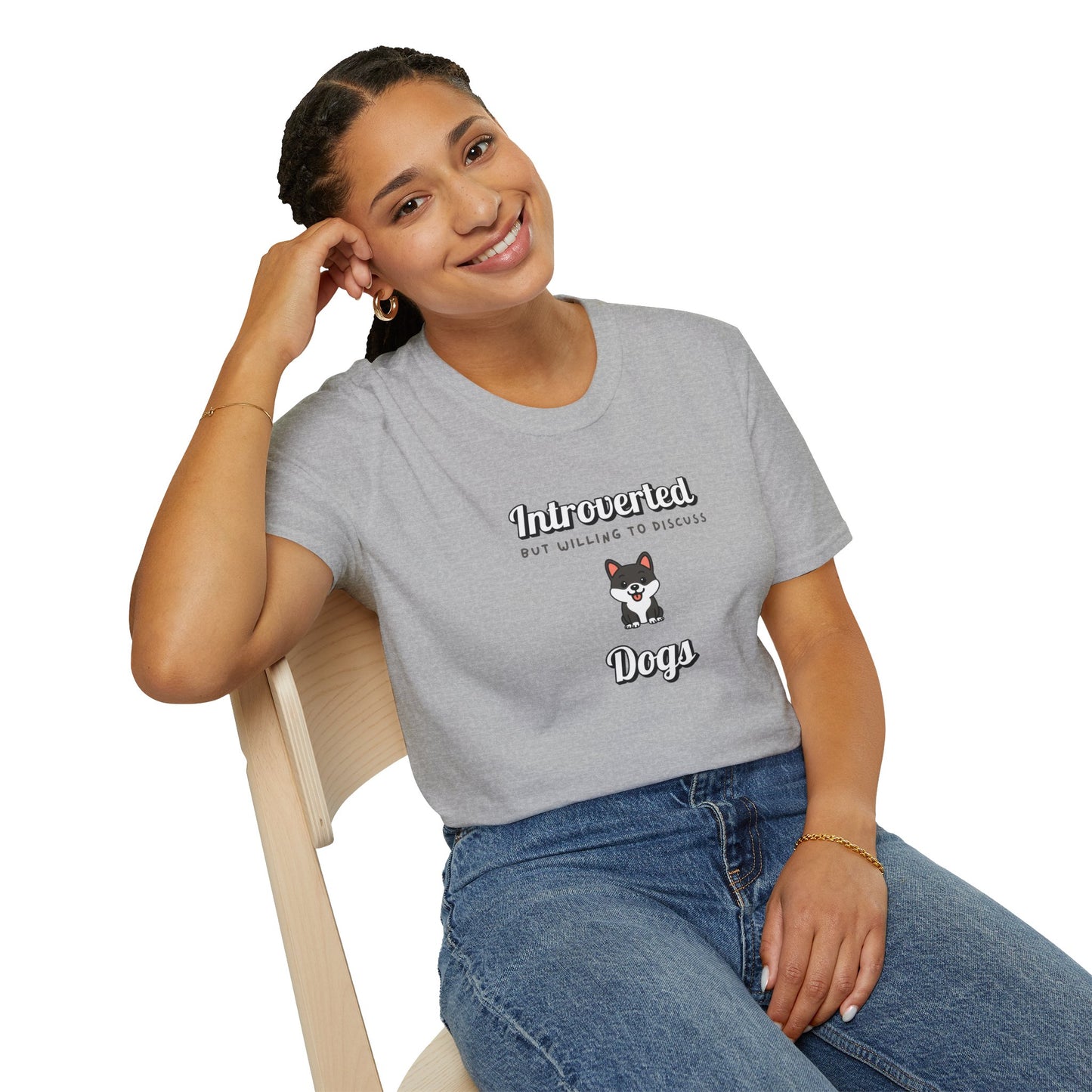 Willing To Discuss Dogs T-Shirt