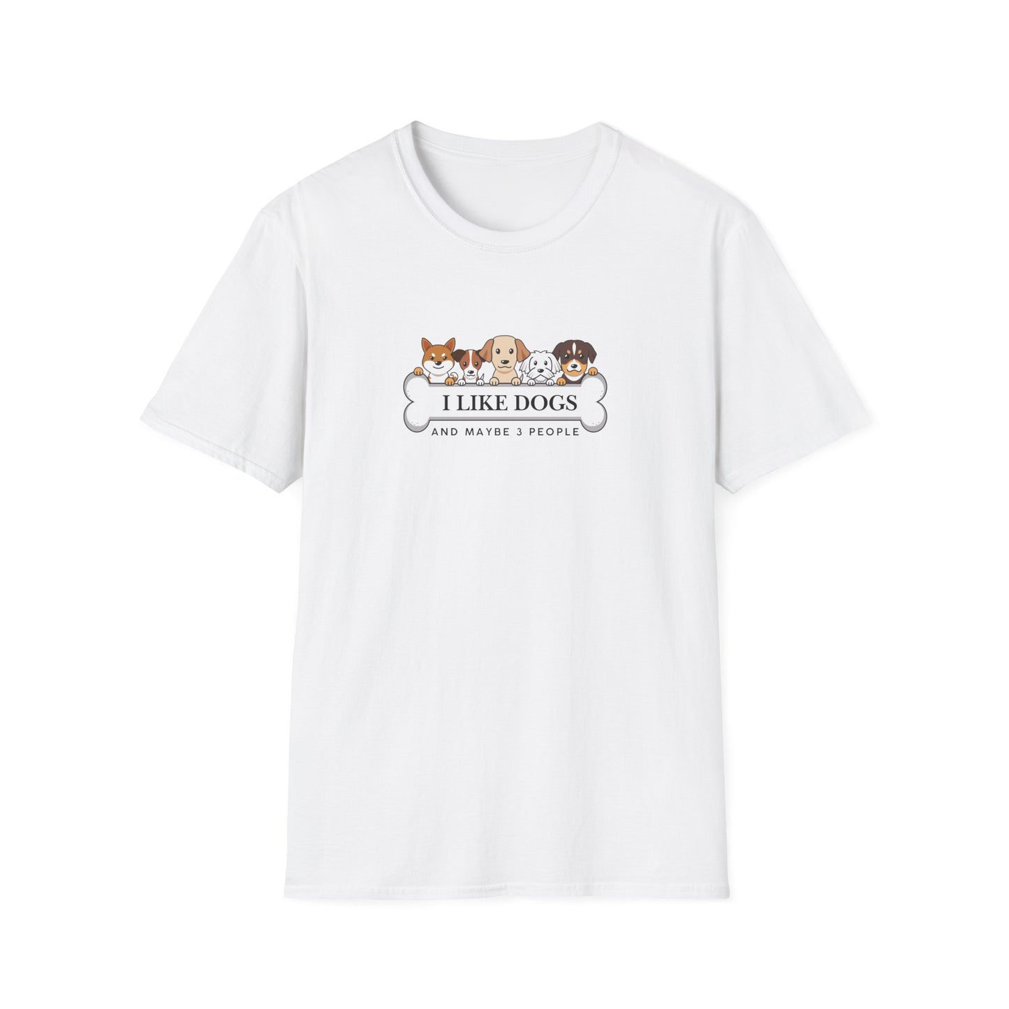 Dogs & 3 People T-Shirt