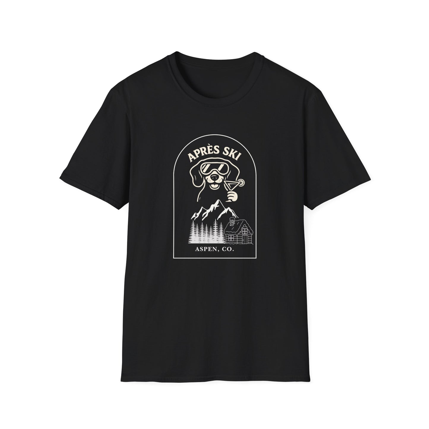 Apres Ski Dachshund T-Shirt