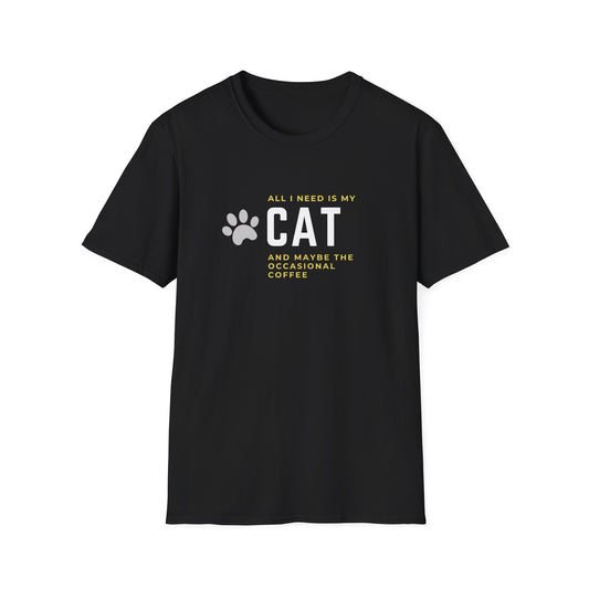 I Need My Cat & Coffee T-Shirt