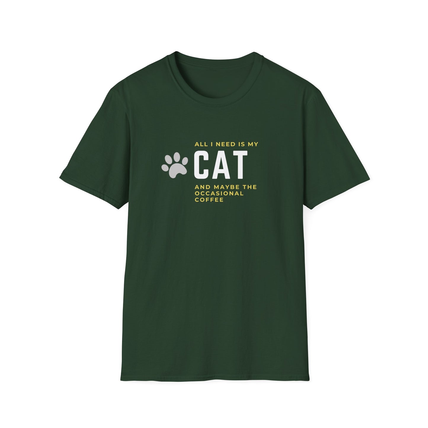 I Need My Cat & Coffee T-Shirt