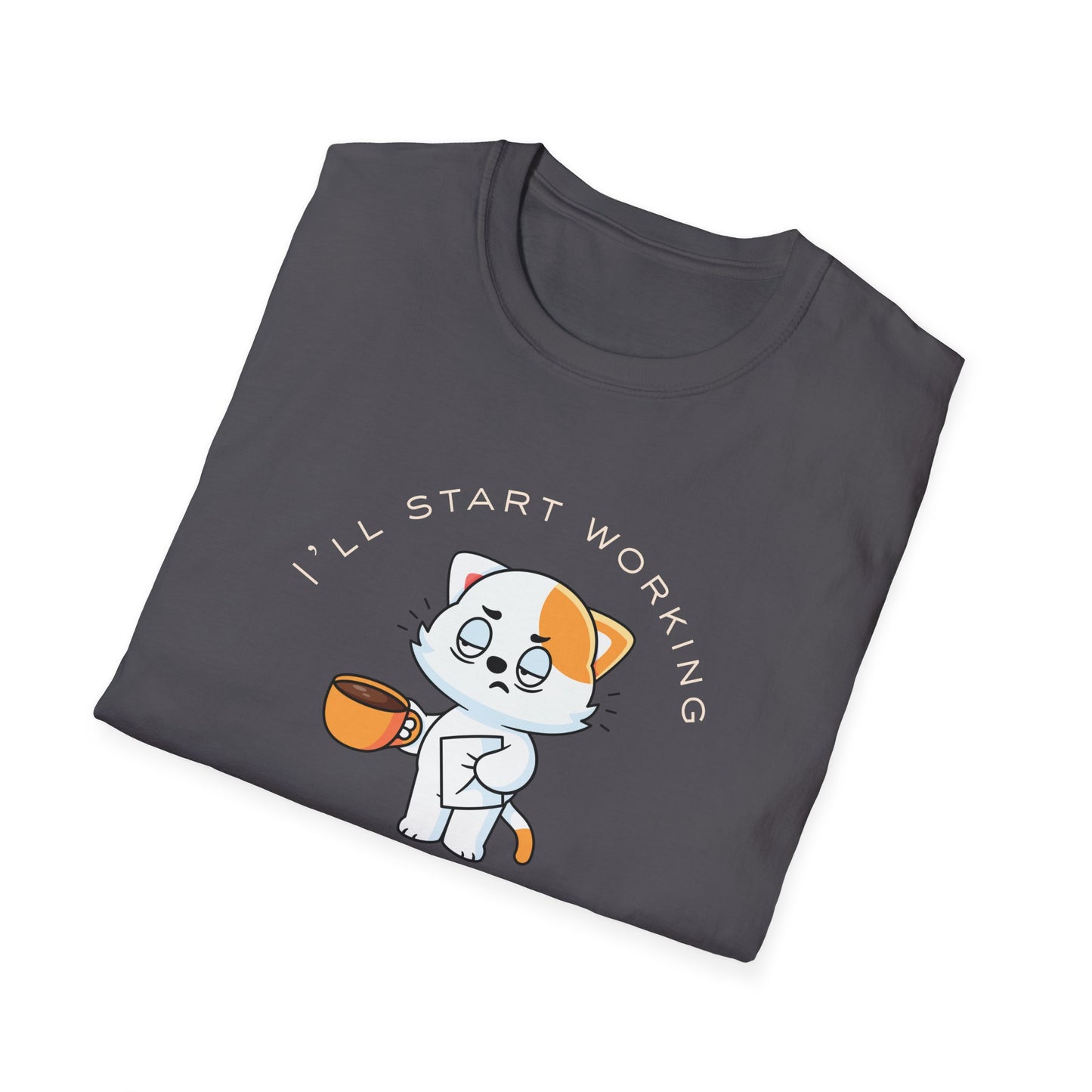 Cat Caffeine Hit T-Shirt