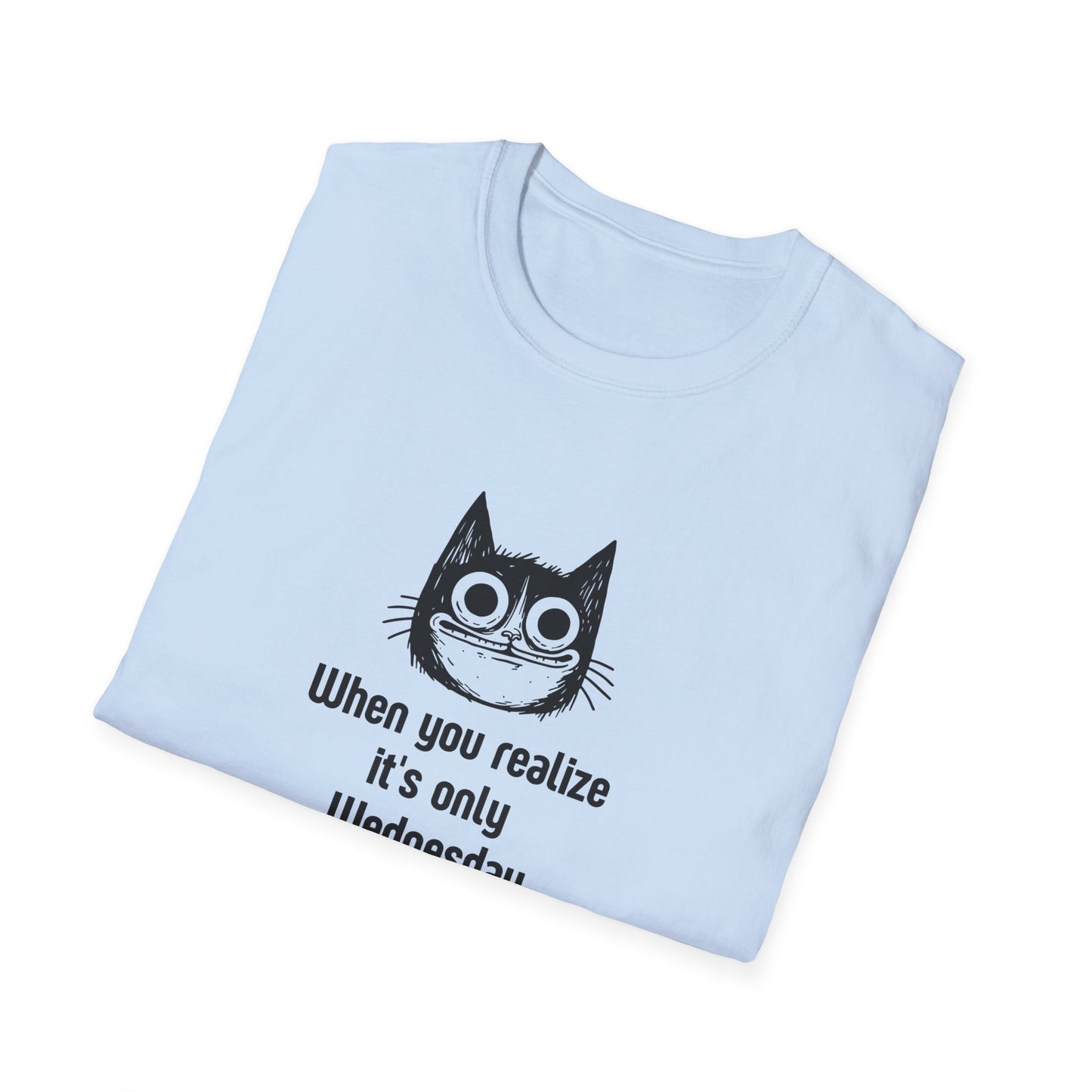 It's Only Wednesday Cat T-Shirt