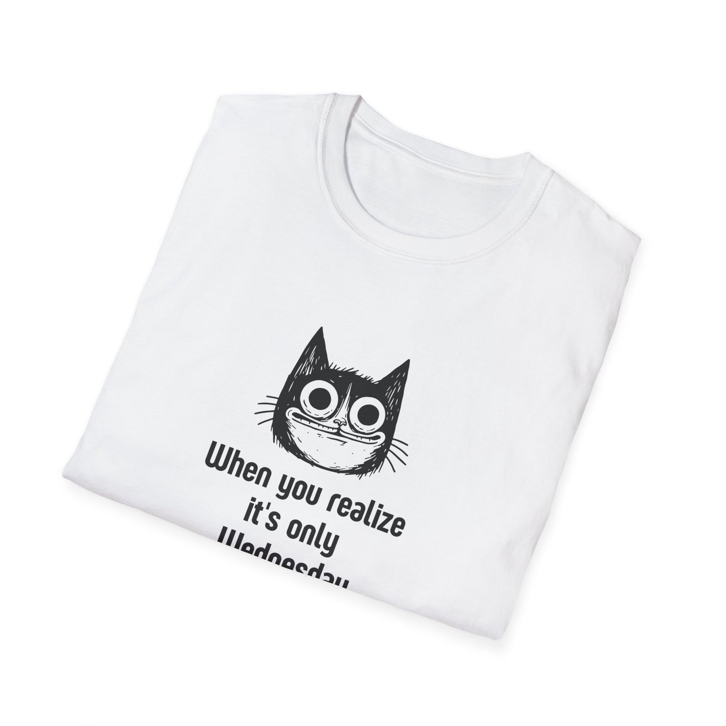 It's Only Wednesday Cat T-Shirt