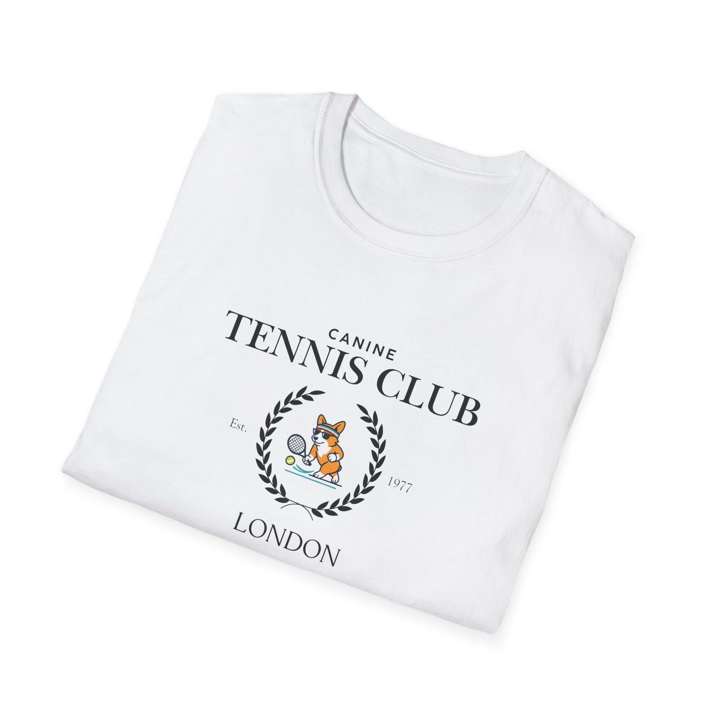 Canine Tennis Club Corgi T-Shirt