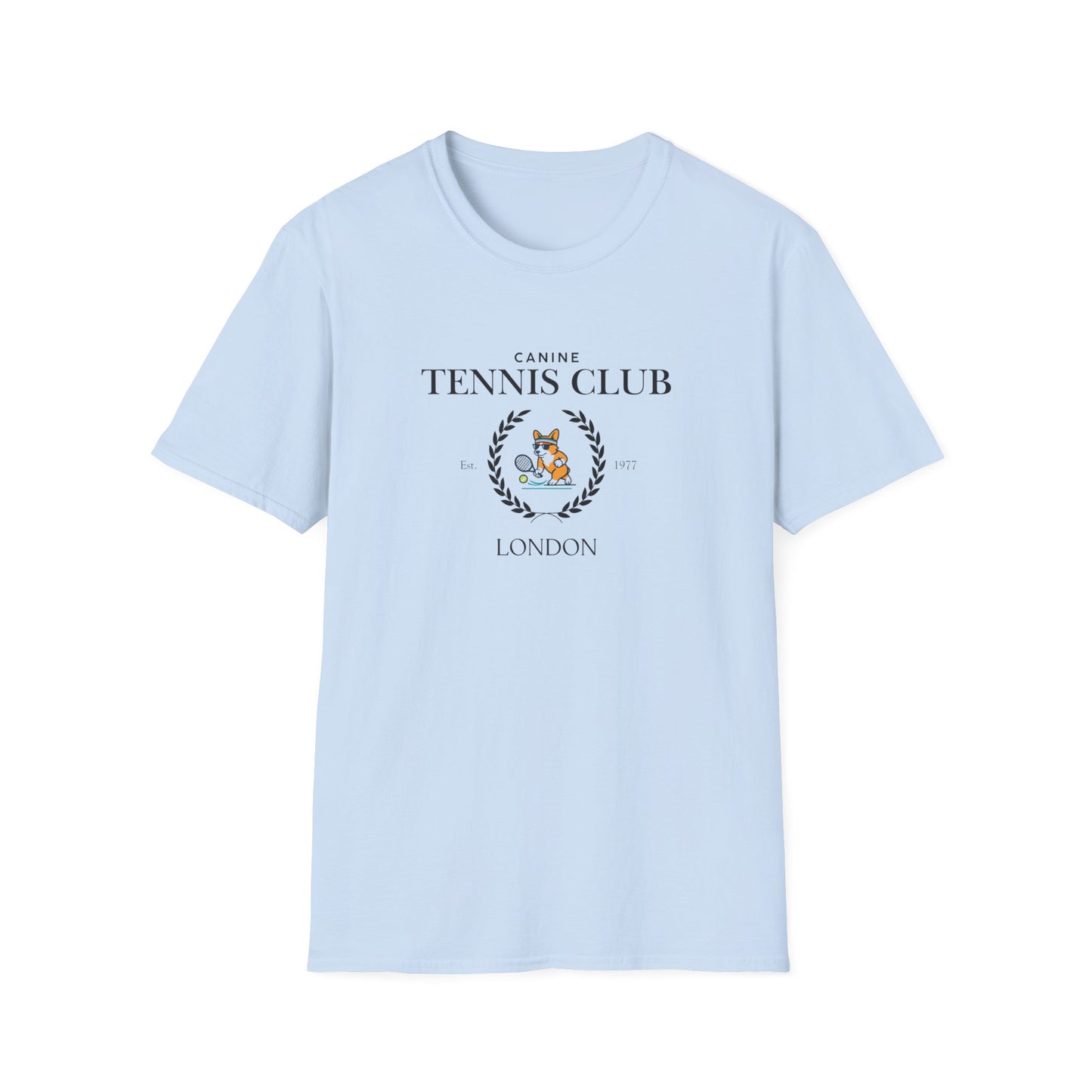 Canine Tennis Club Corgi T-Shirt