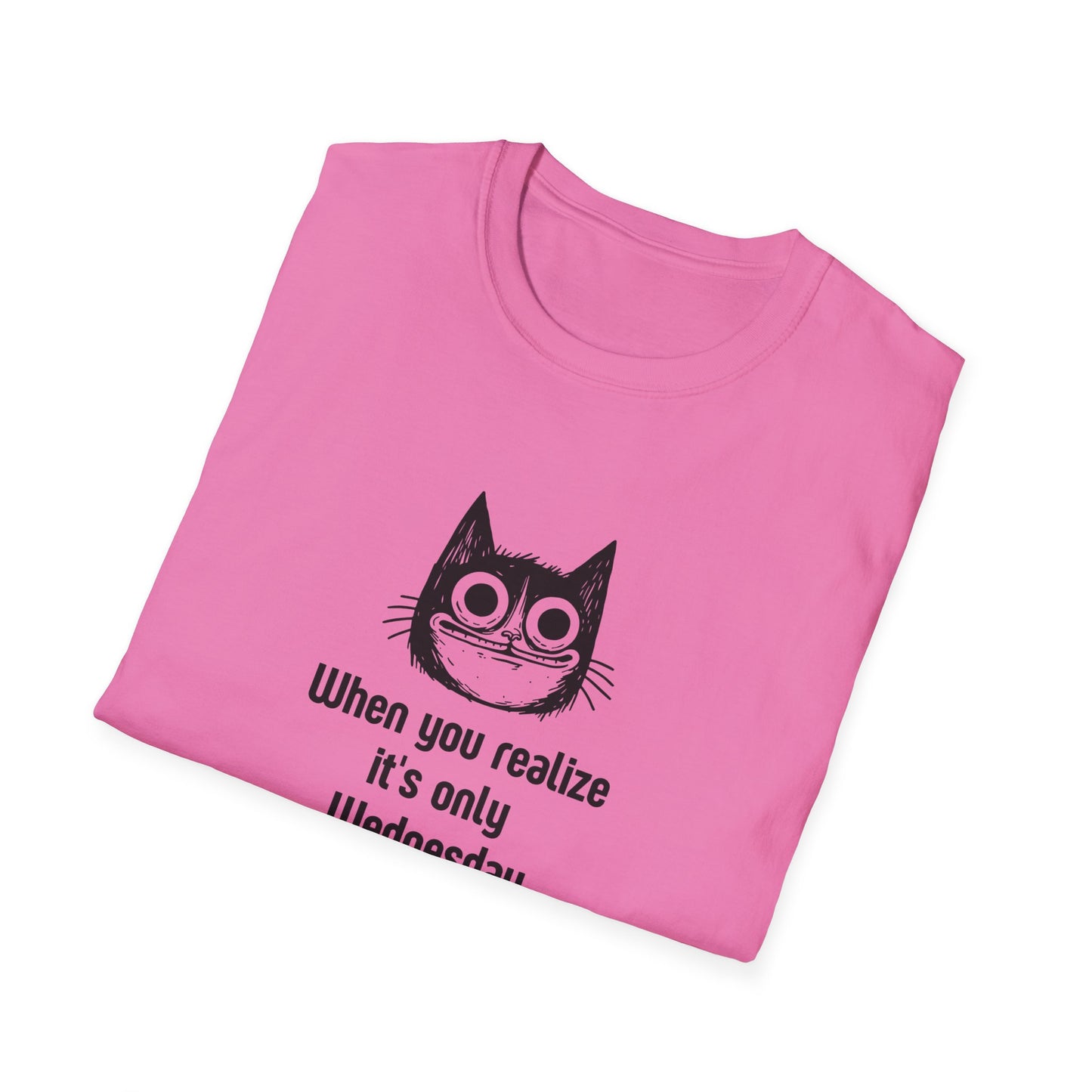 It's Only Wednesday Cat T-Shirt