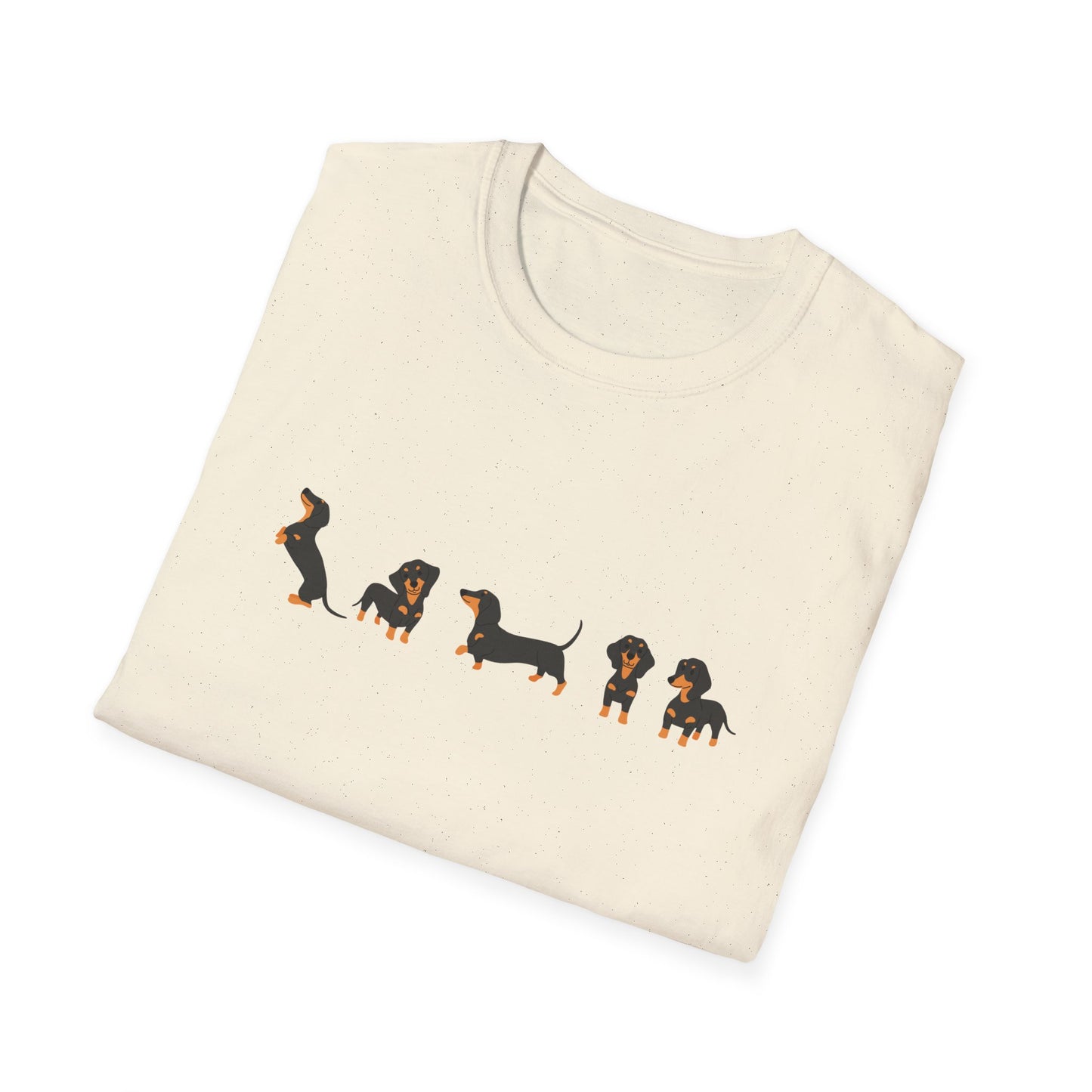 Line Of Dachshunds T-Shirt