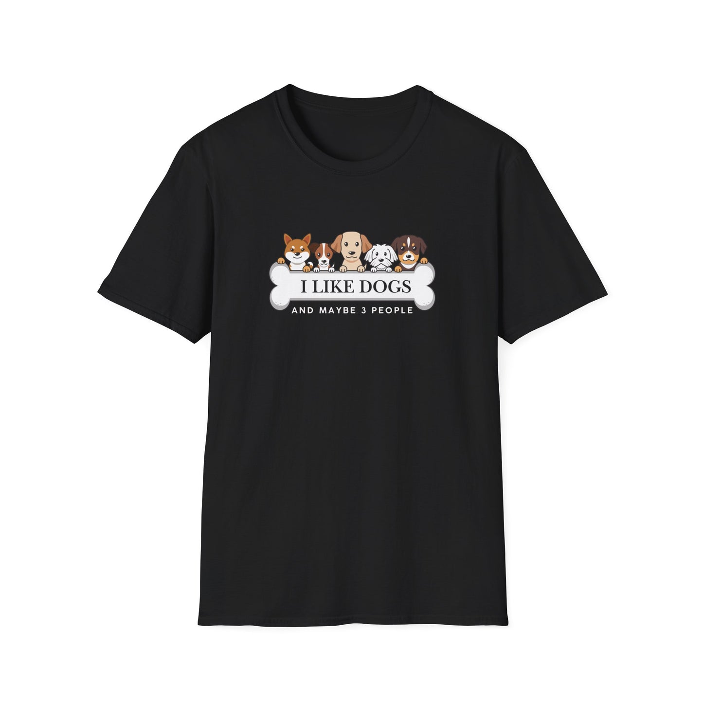 Dogs & 3 People T-Shirt