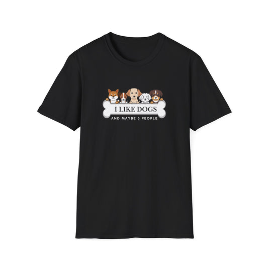 Dogs & 3 People T-Shirt