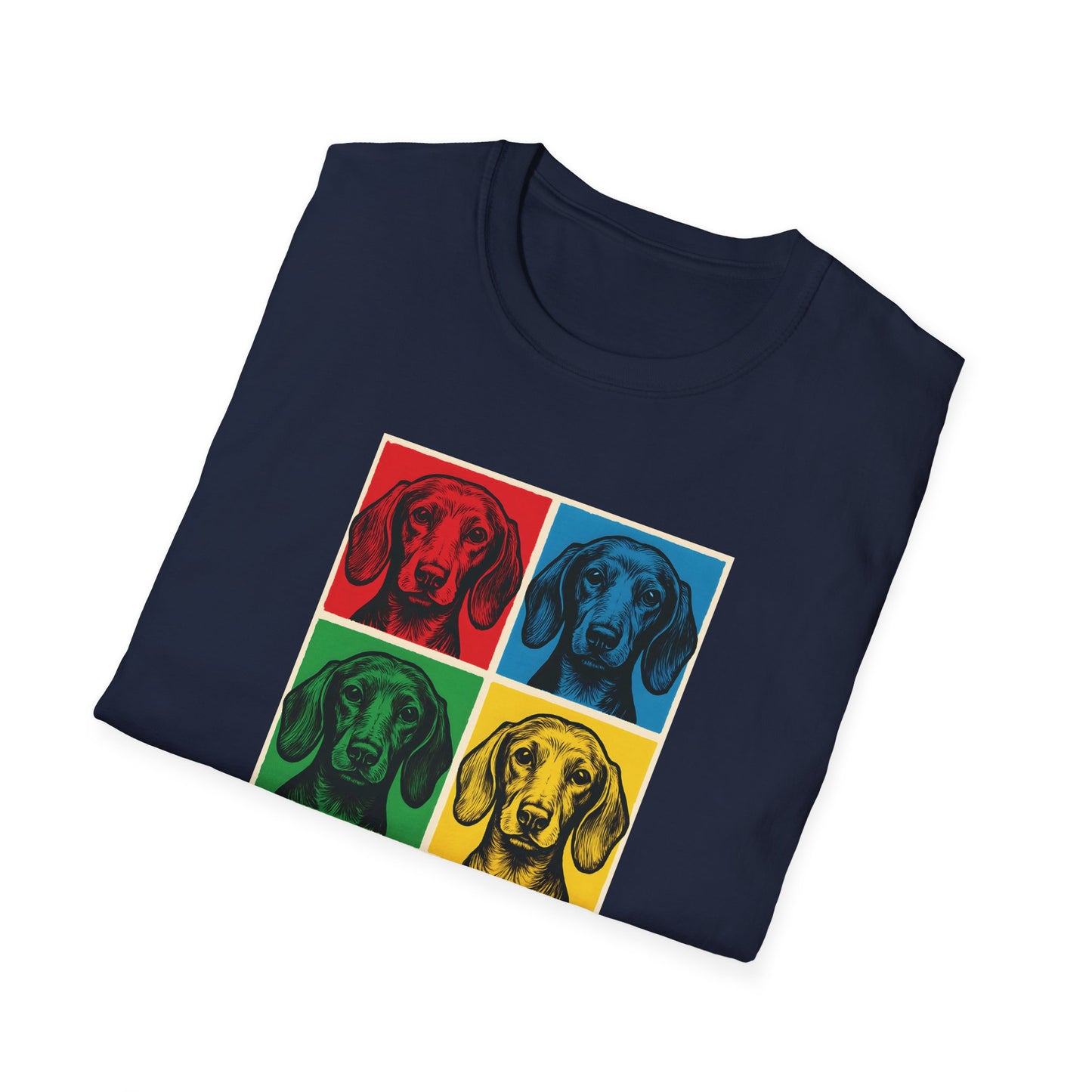 Four Square Dachshund T-Shirt