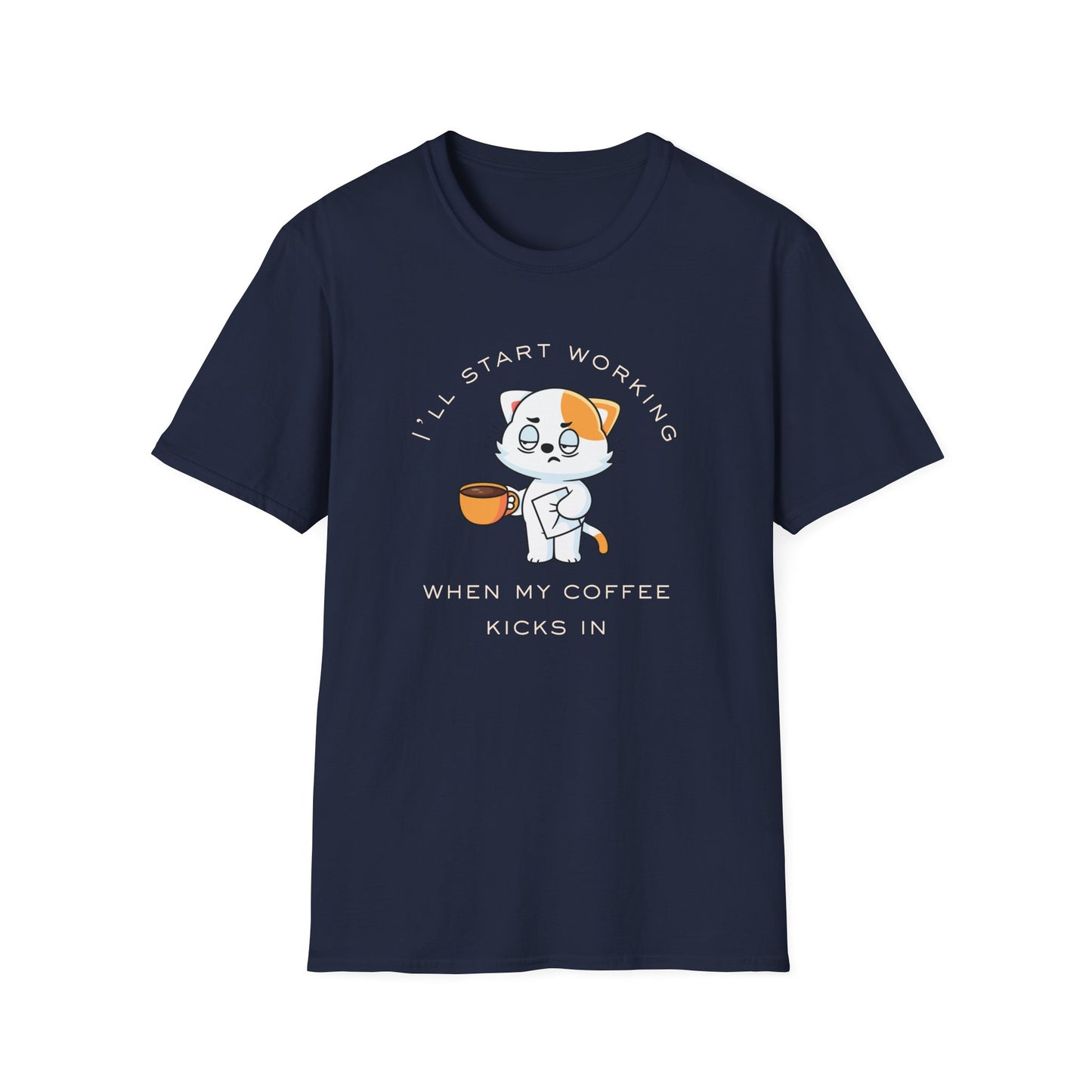 Cat Caffeine Hit T-Shirt