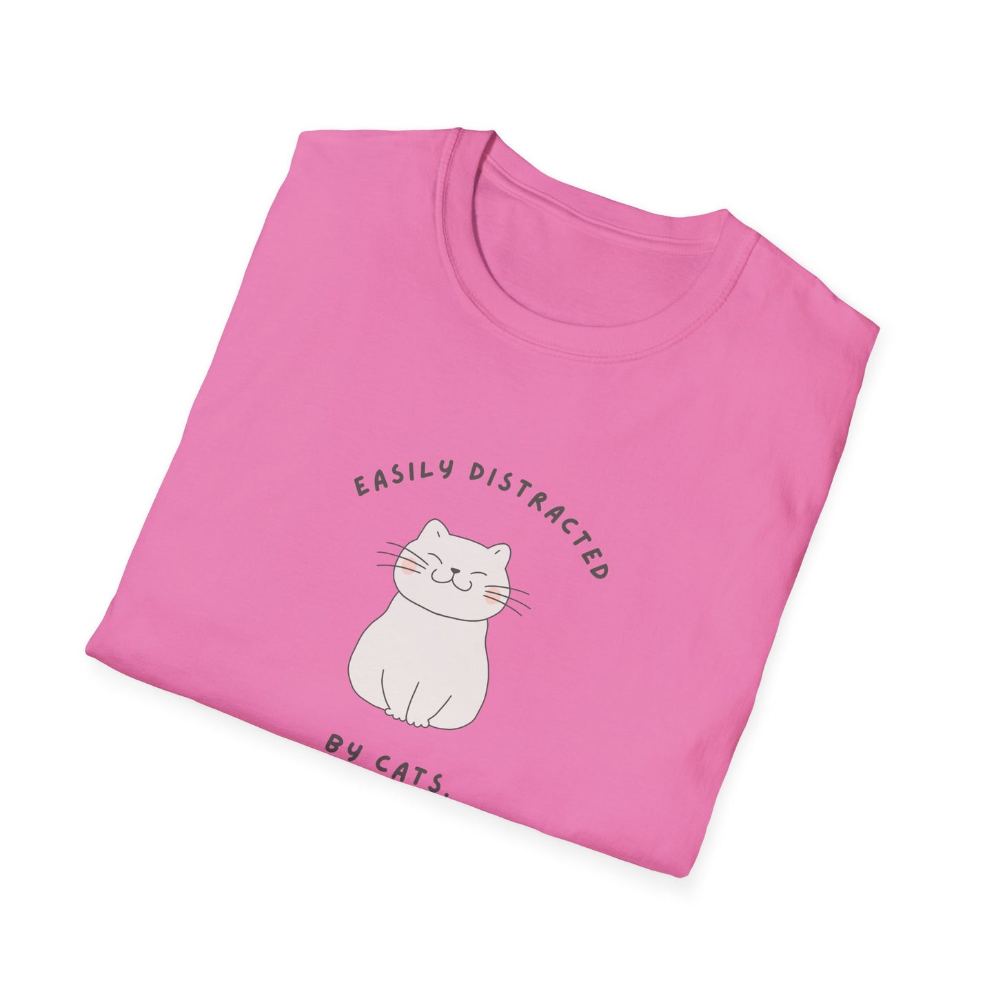 Distracted by Cats T-Shirt