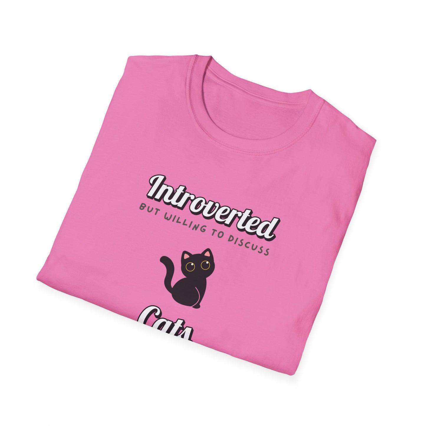 Willing To Discuss Cats T-Shirt