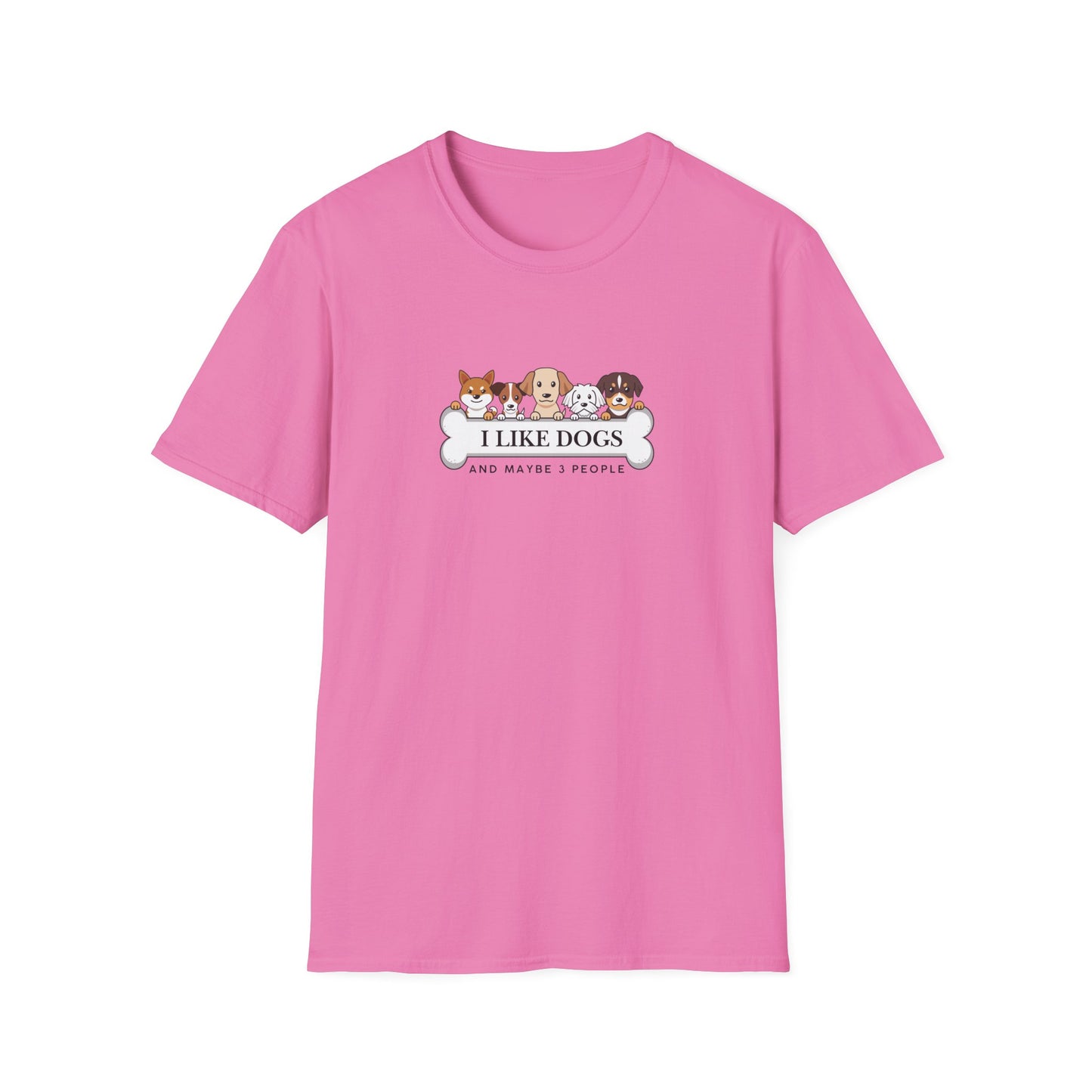Dogs & 3 People T-Shirt