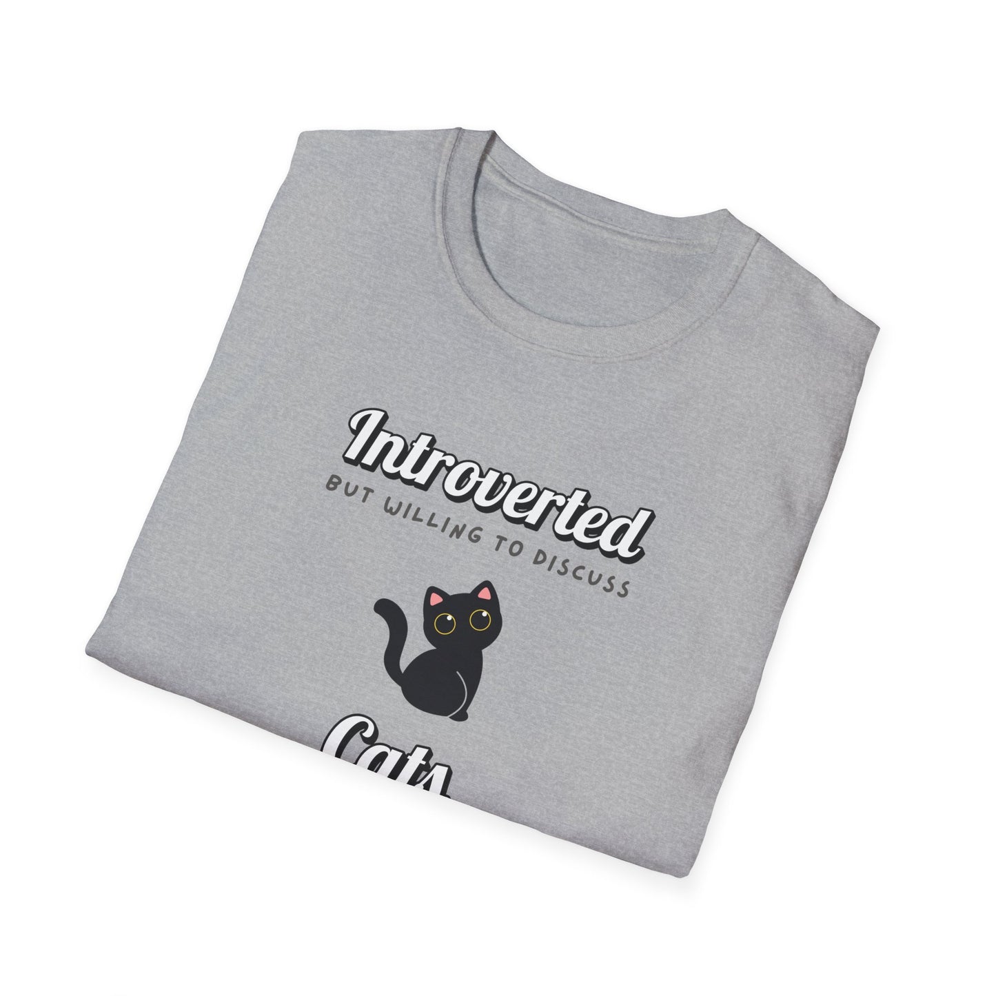 Willing To Discuss Cats T-Shirt
