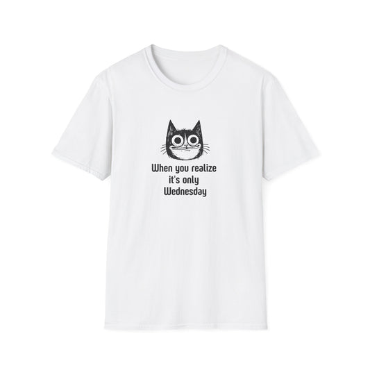 It's Only Wednesday Cat T-Shirt