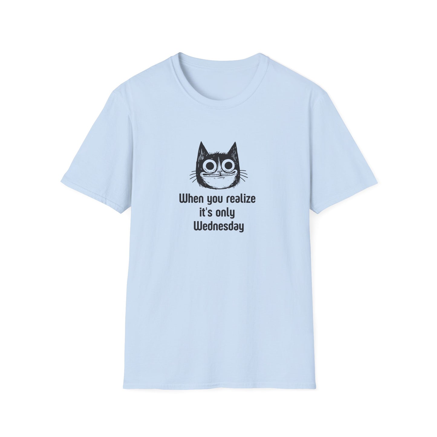 It's Only Wednesday Cat T-Shirt