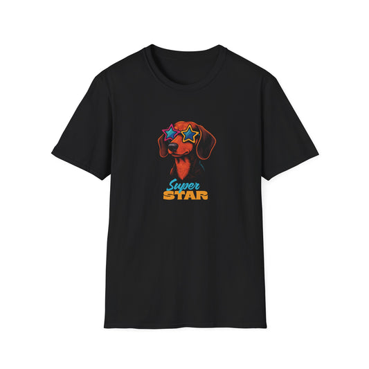 Superstar Dachshund T-Shirt