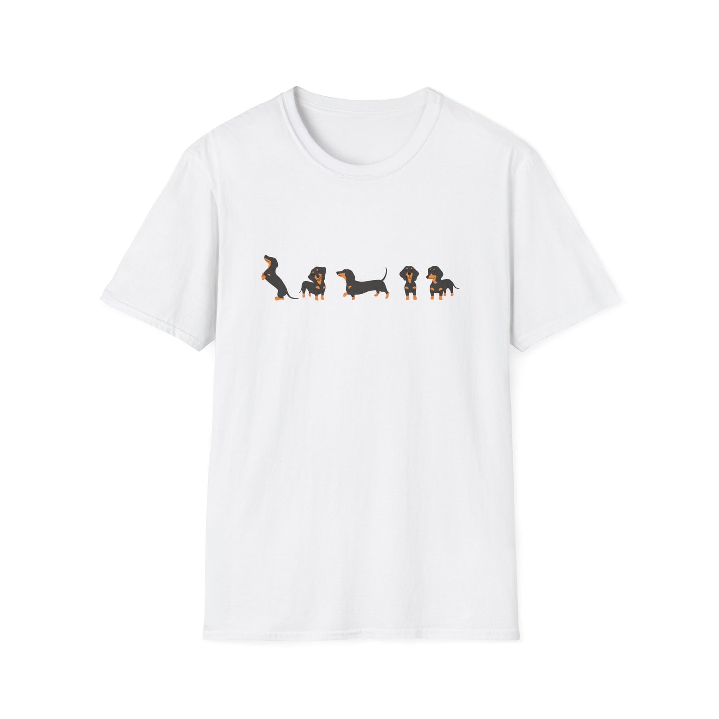 Line Of Dachshunds T-Shirt