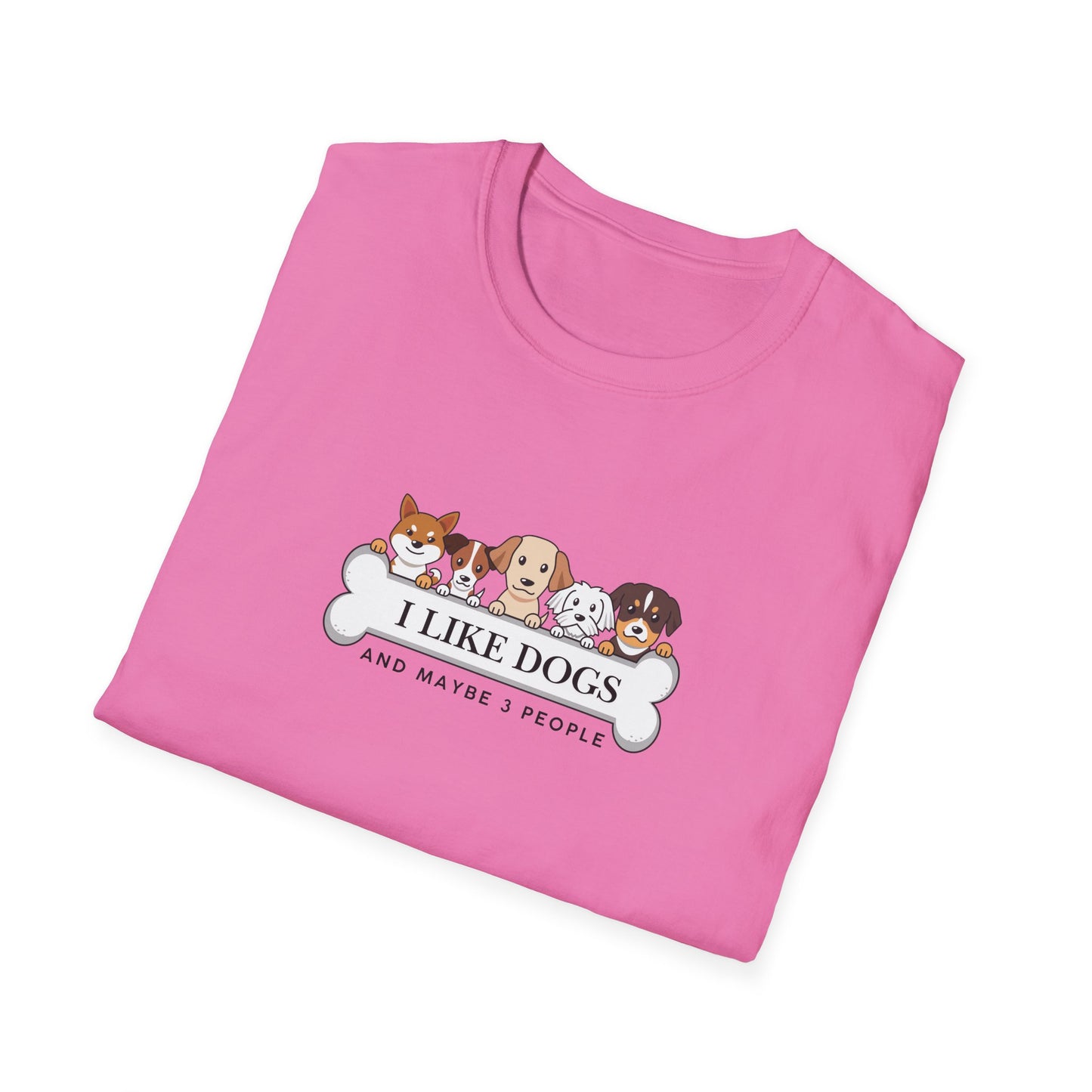 Dogs & 3 People T-Shirt
