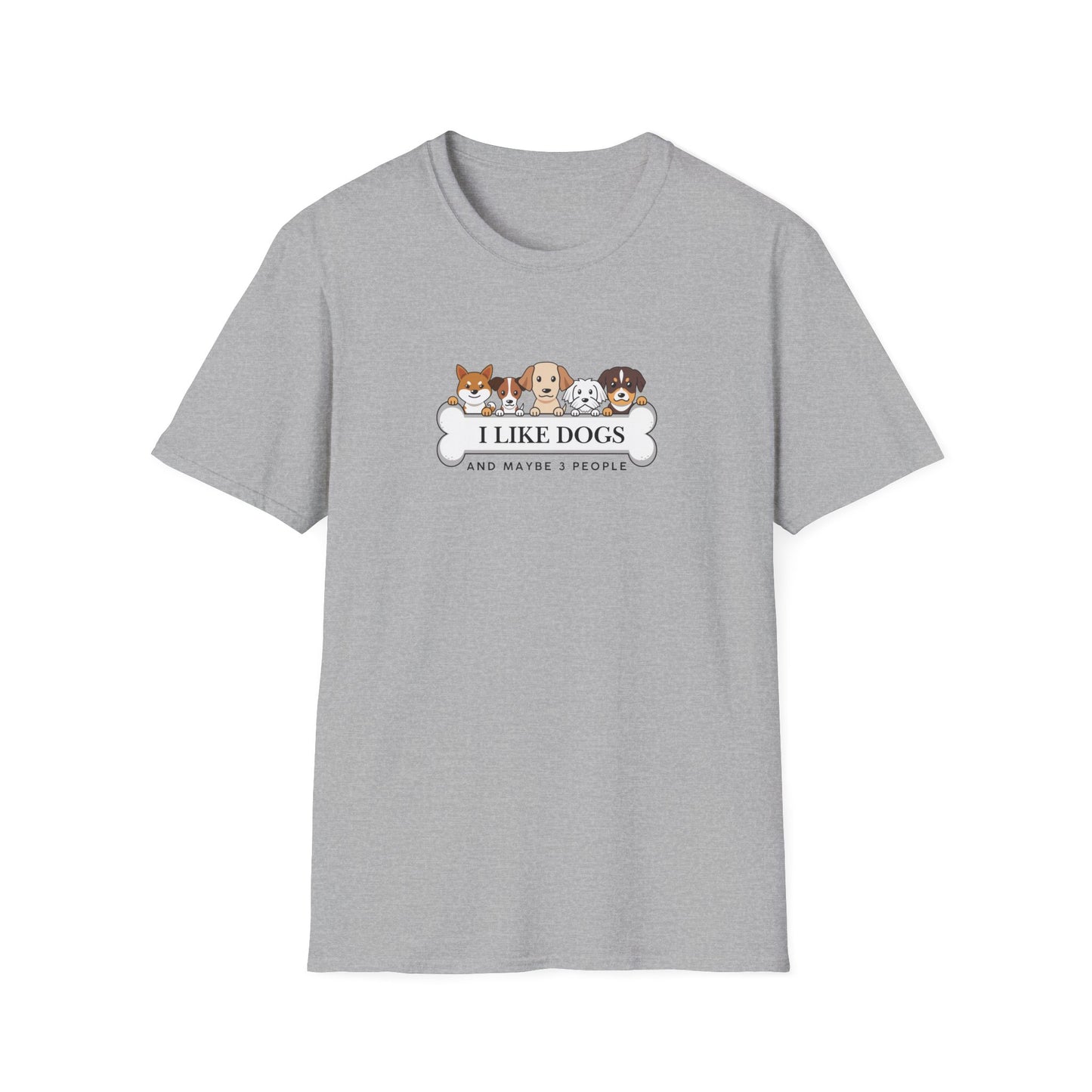 Dogs & 3 People T-Shirt