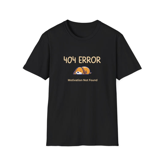 404 Error Dark T-Shirt