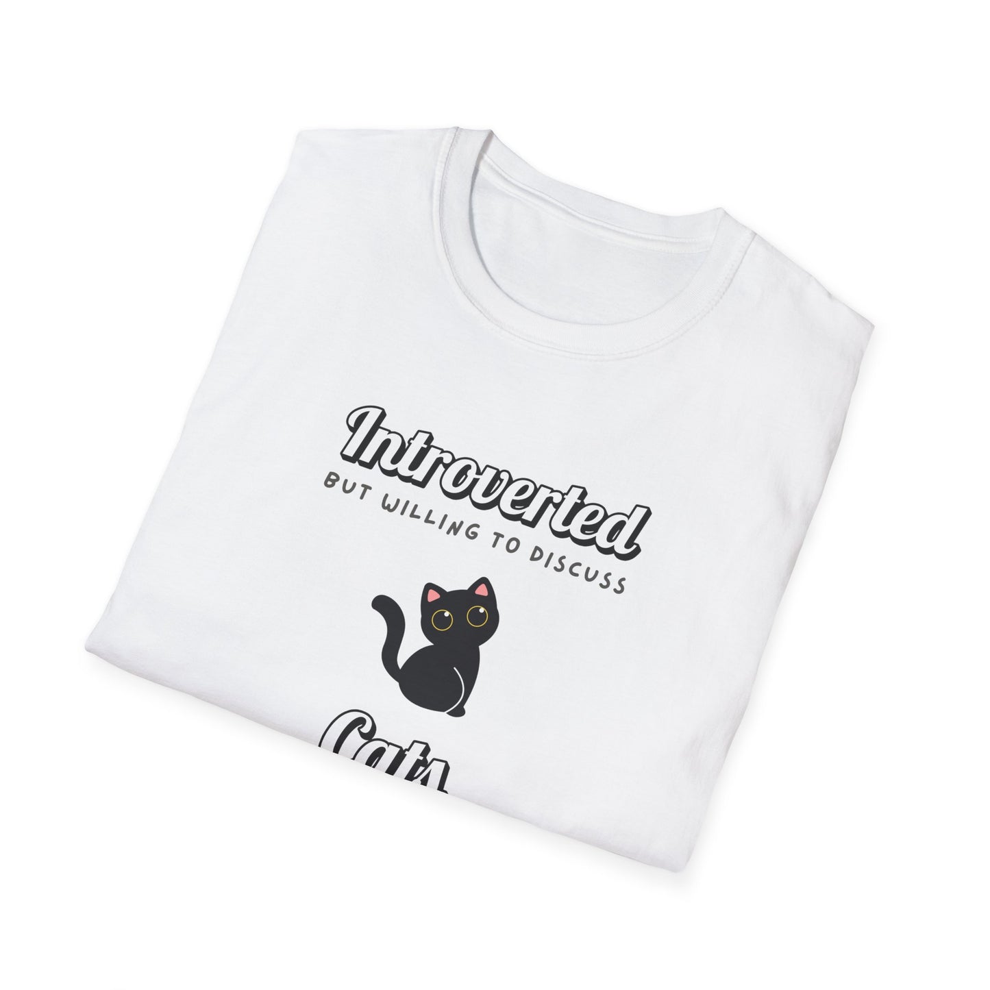 Willing To Discuss Cats T-Shirt