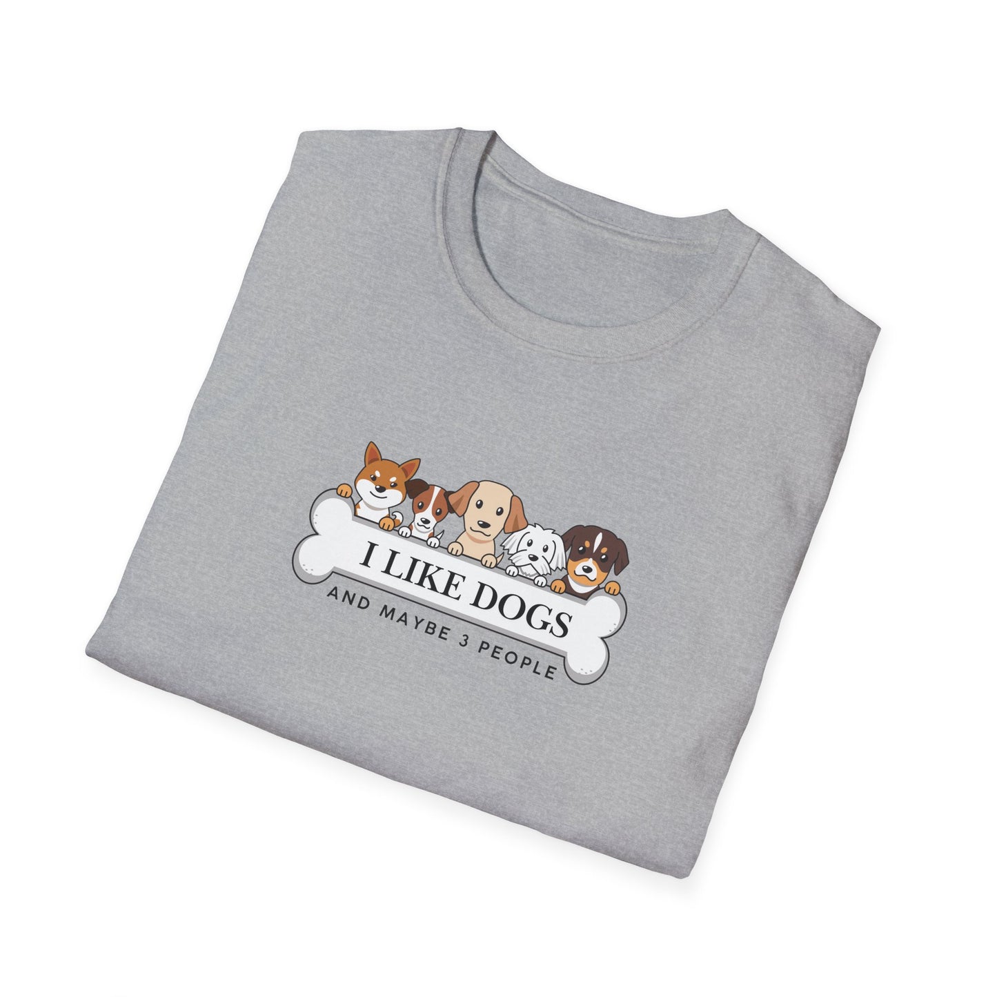 Dogs & 3 People T-Shirt
