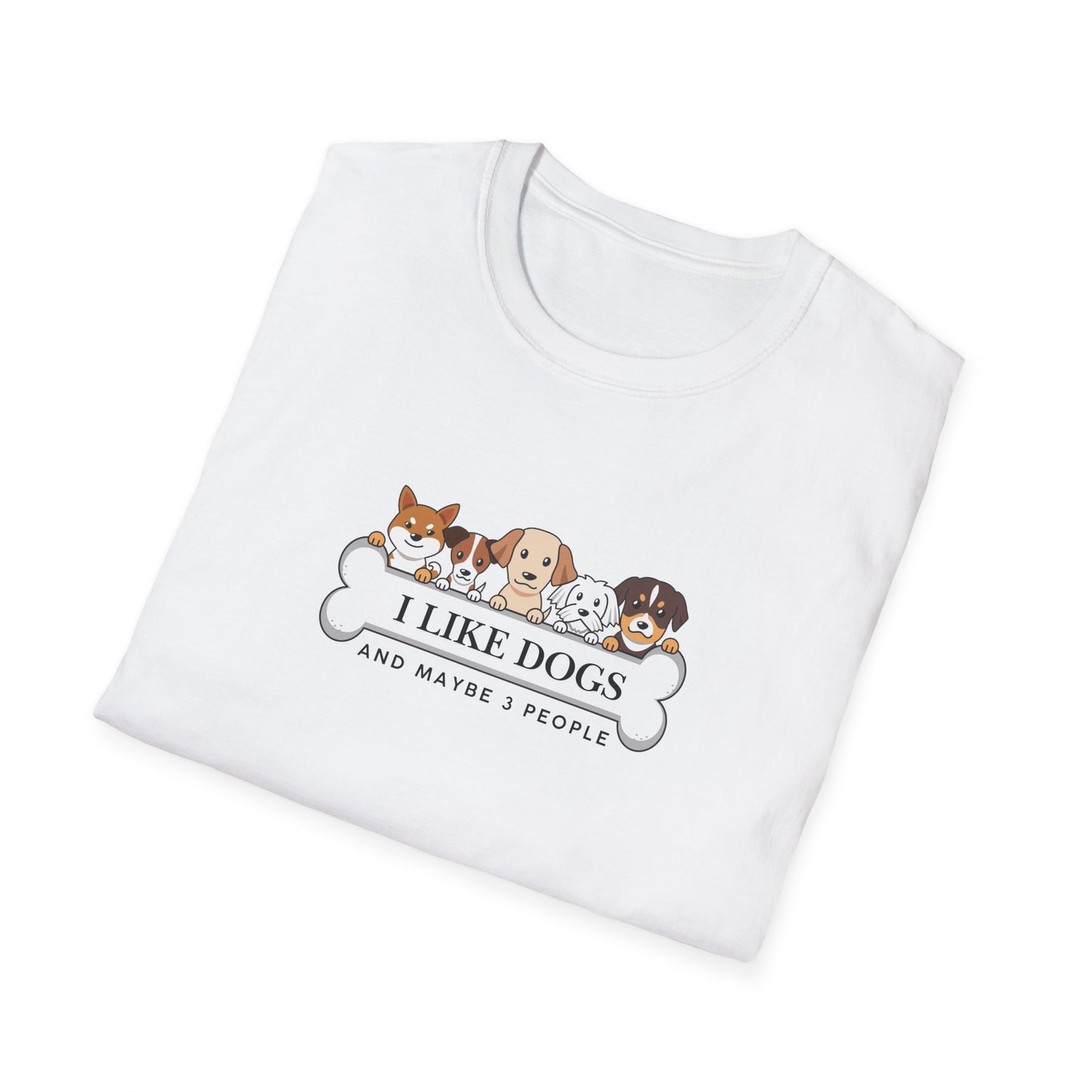 Dogs & 3 People T-Shirt