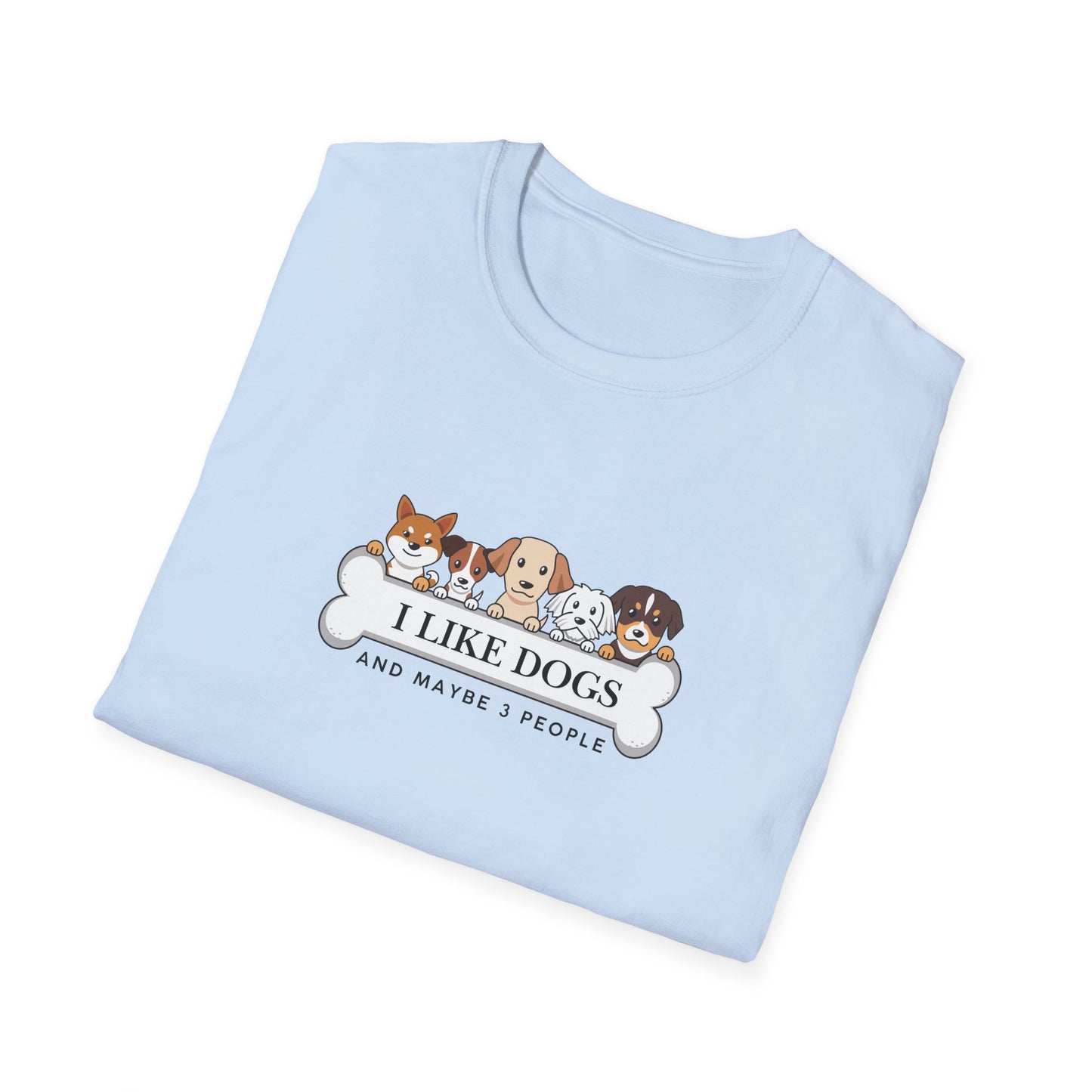 Dogs & 3 People T-Shirt