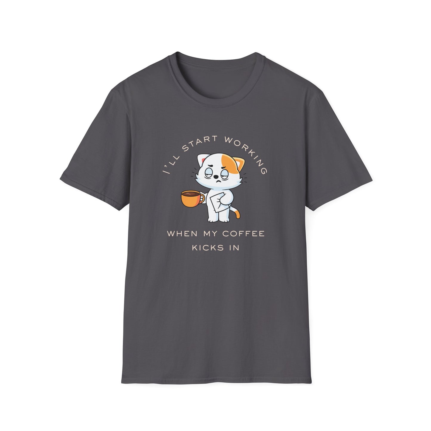 Cat Caffeine Hit T-Shirt