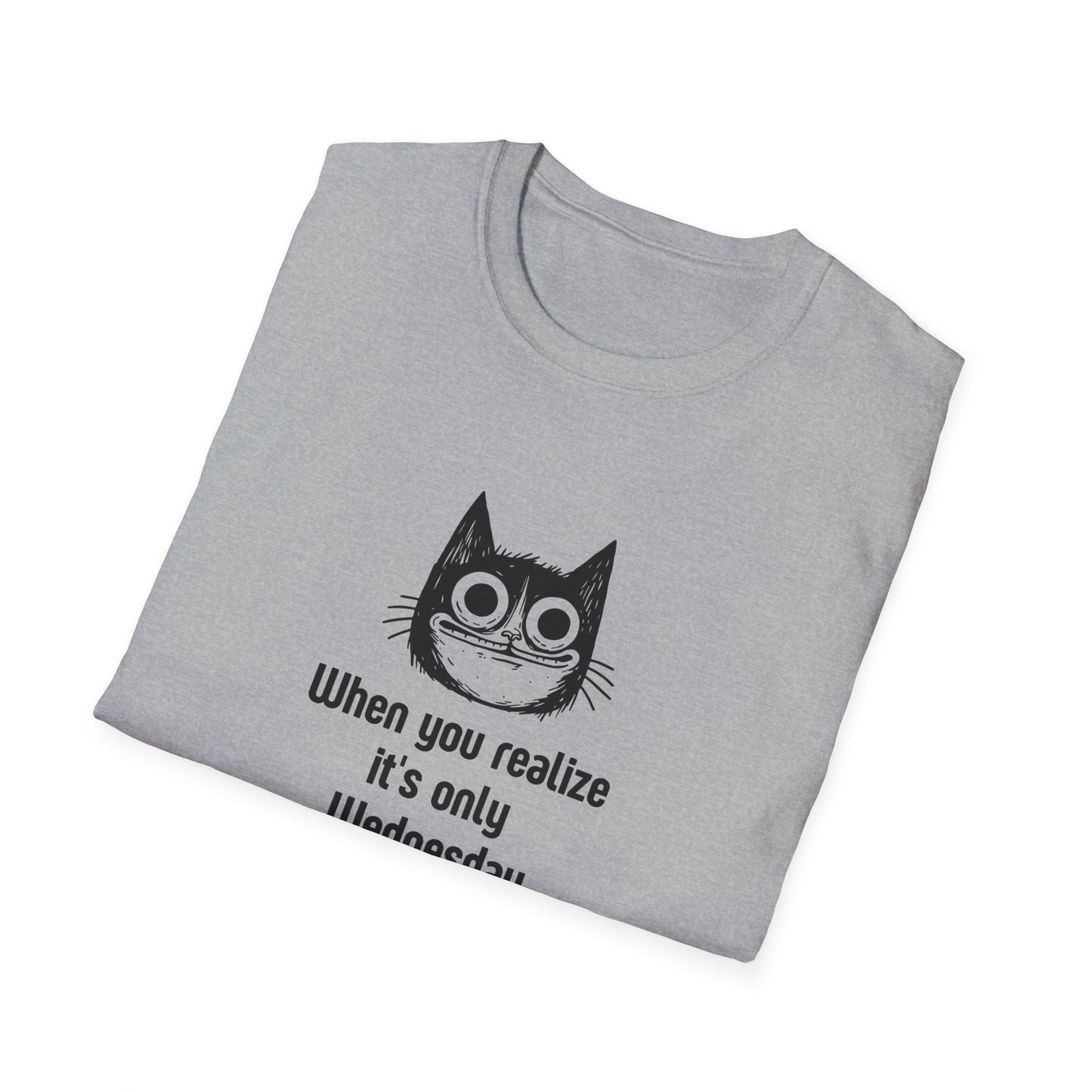 It's Only Wednesday Cat T-Shirt