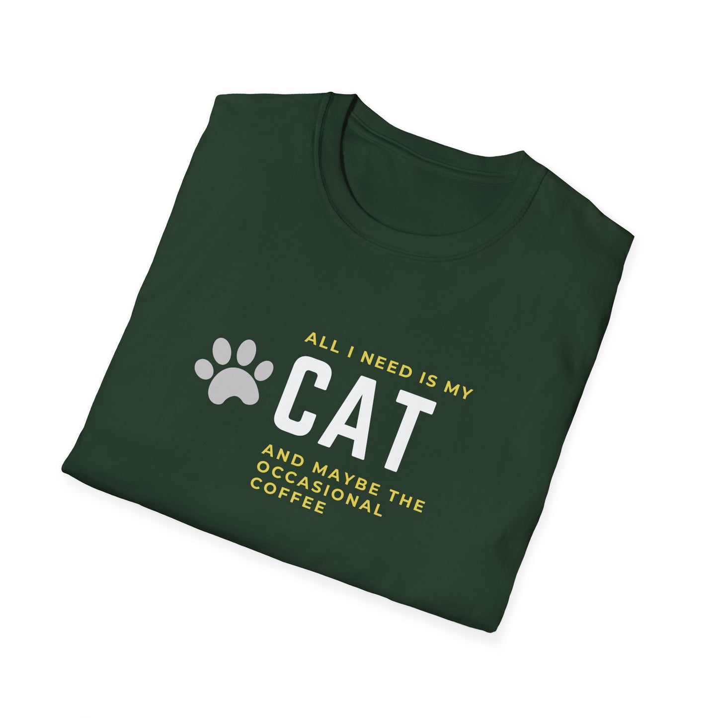 I Need My Cat & Coffee T-Shirt