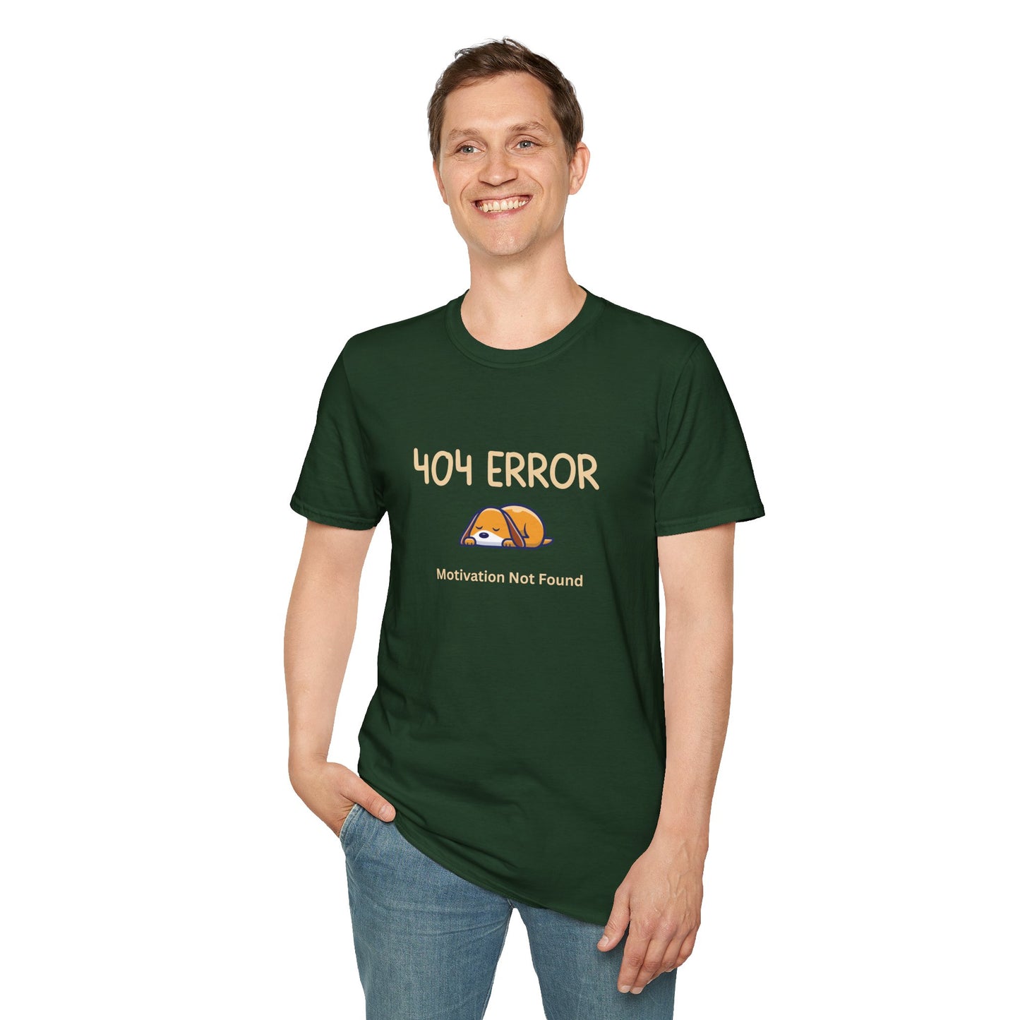 404 Error Dark T-Shirt
