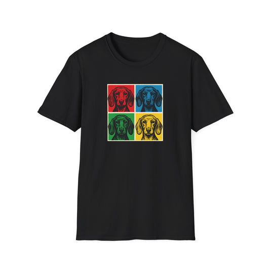 Four Square Dachshund T-Shirt