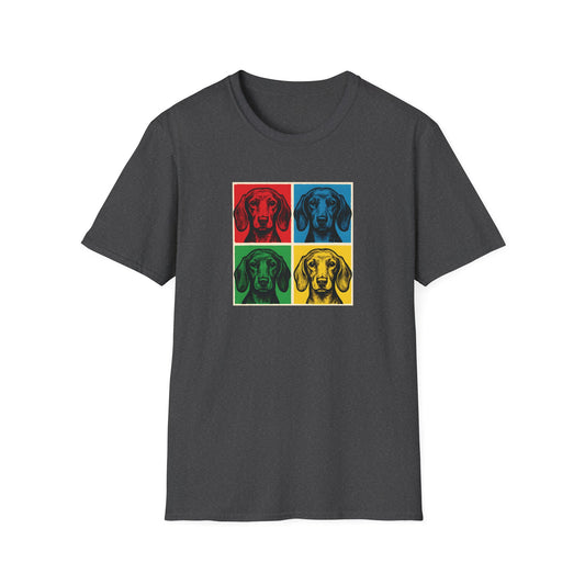 Four Square Dachshund T-Shirt