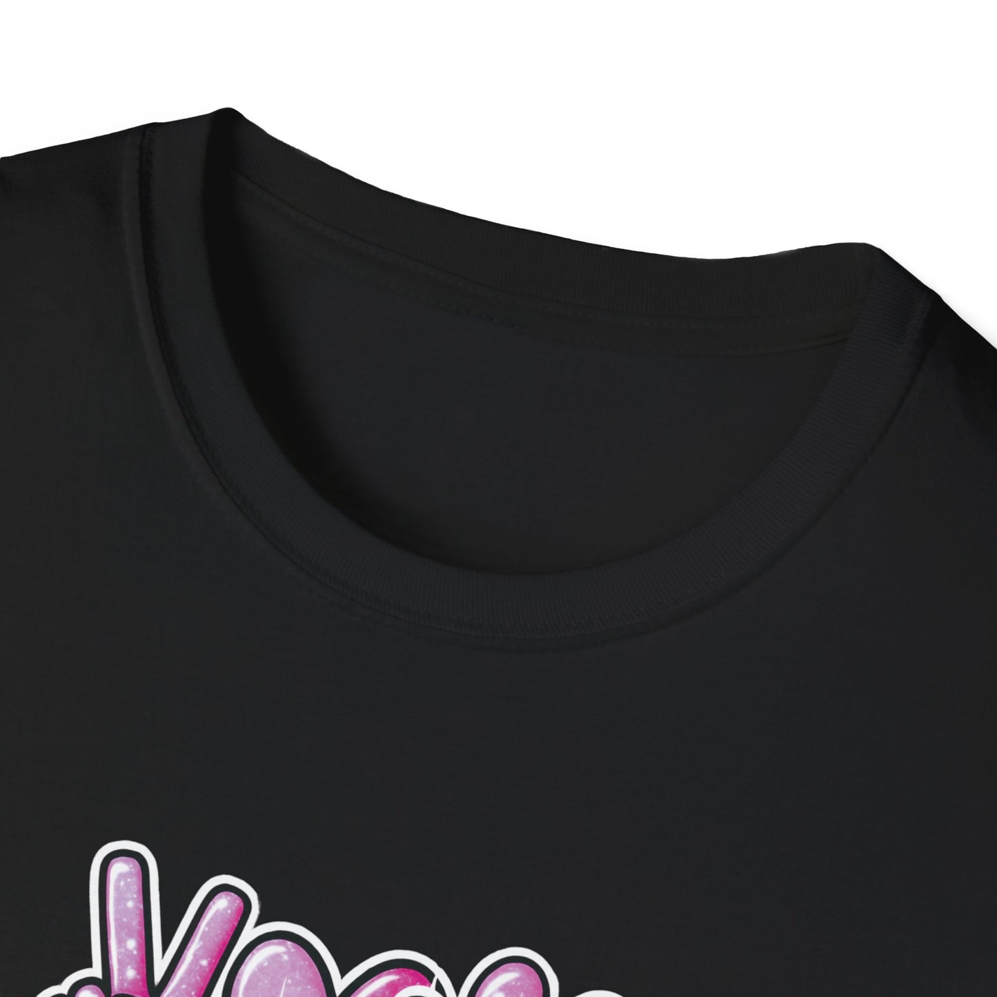 Peace Love Cats Pink T-Shirt