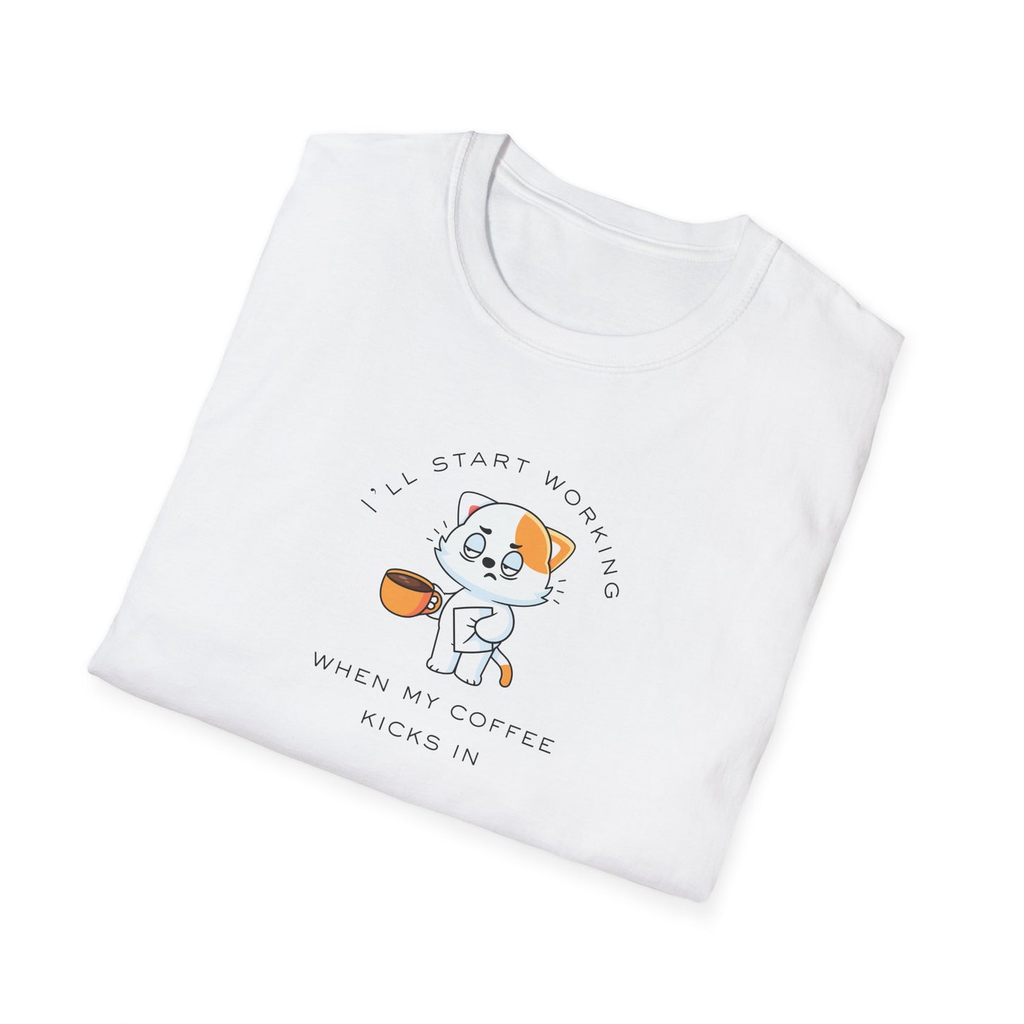 Cat Caffeine Hit T-Shirt