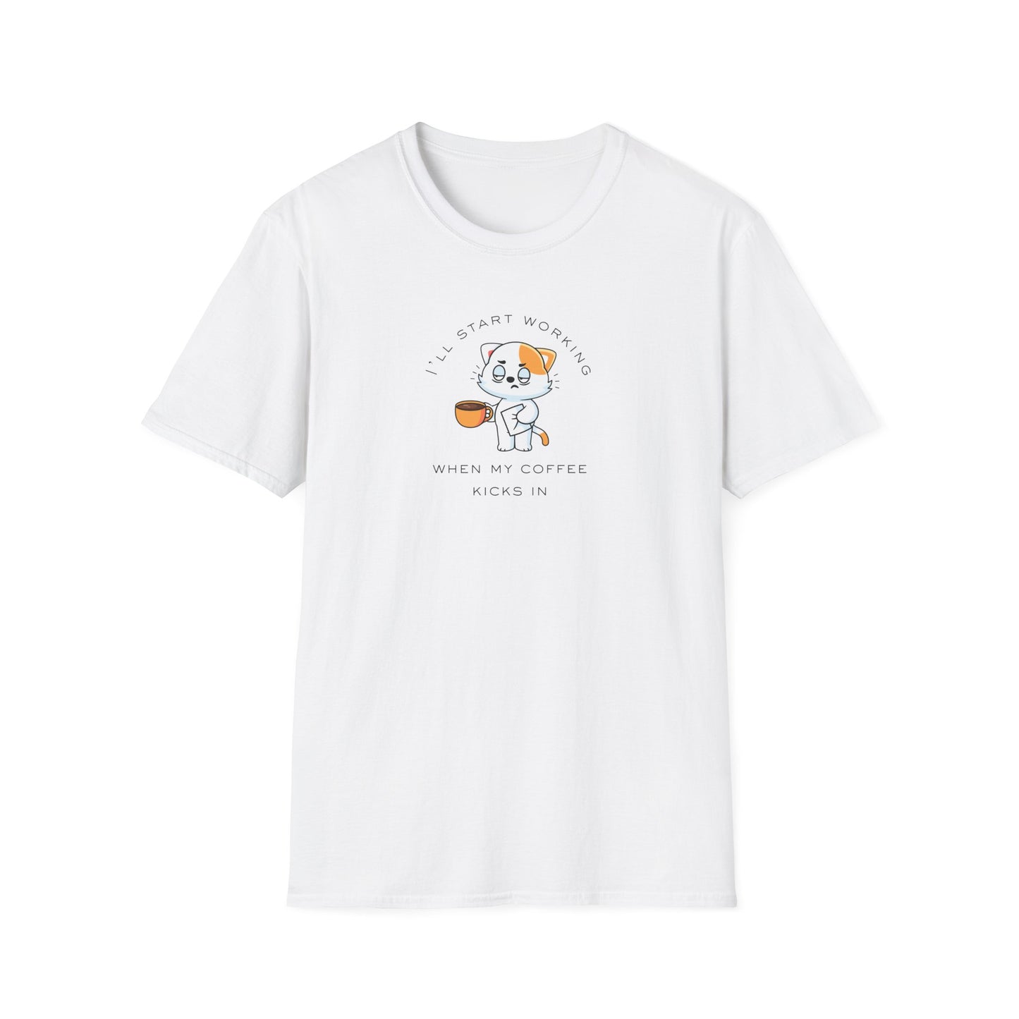 Cat Caffeine Hit T-Shirt