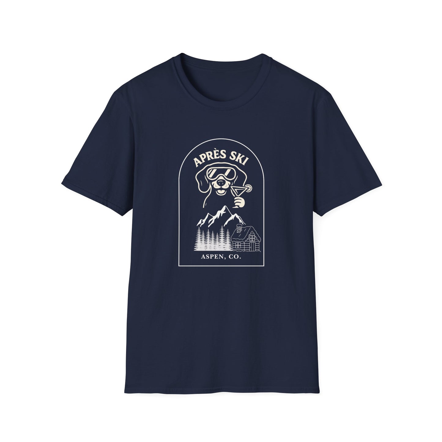 Apres Ski Dachshund T-Shirt