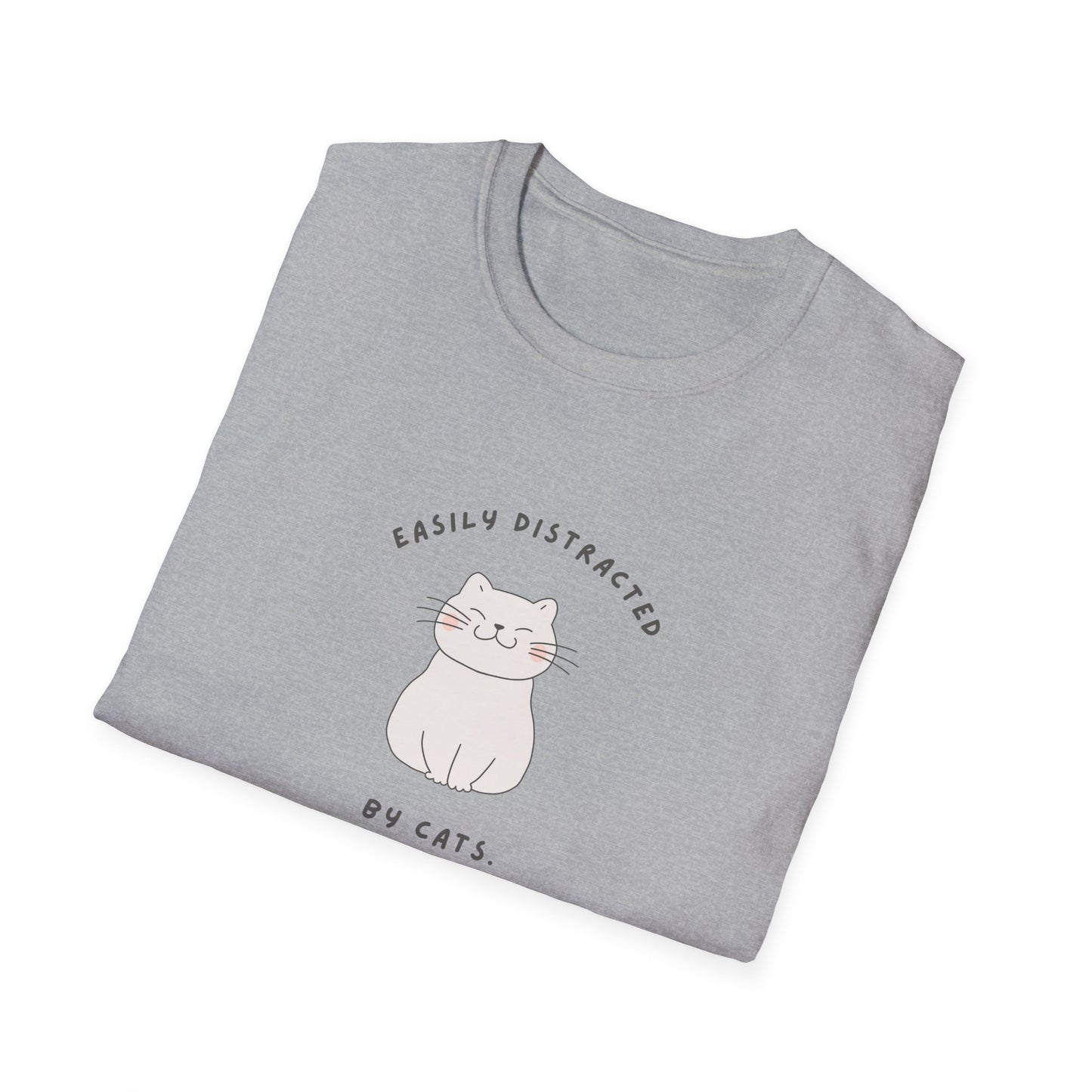 Distracted by Cats T-Shirt