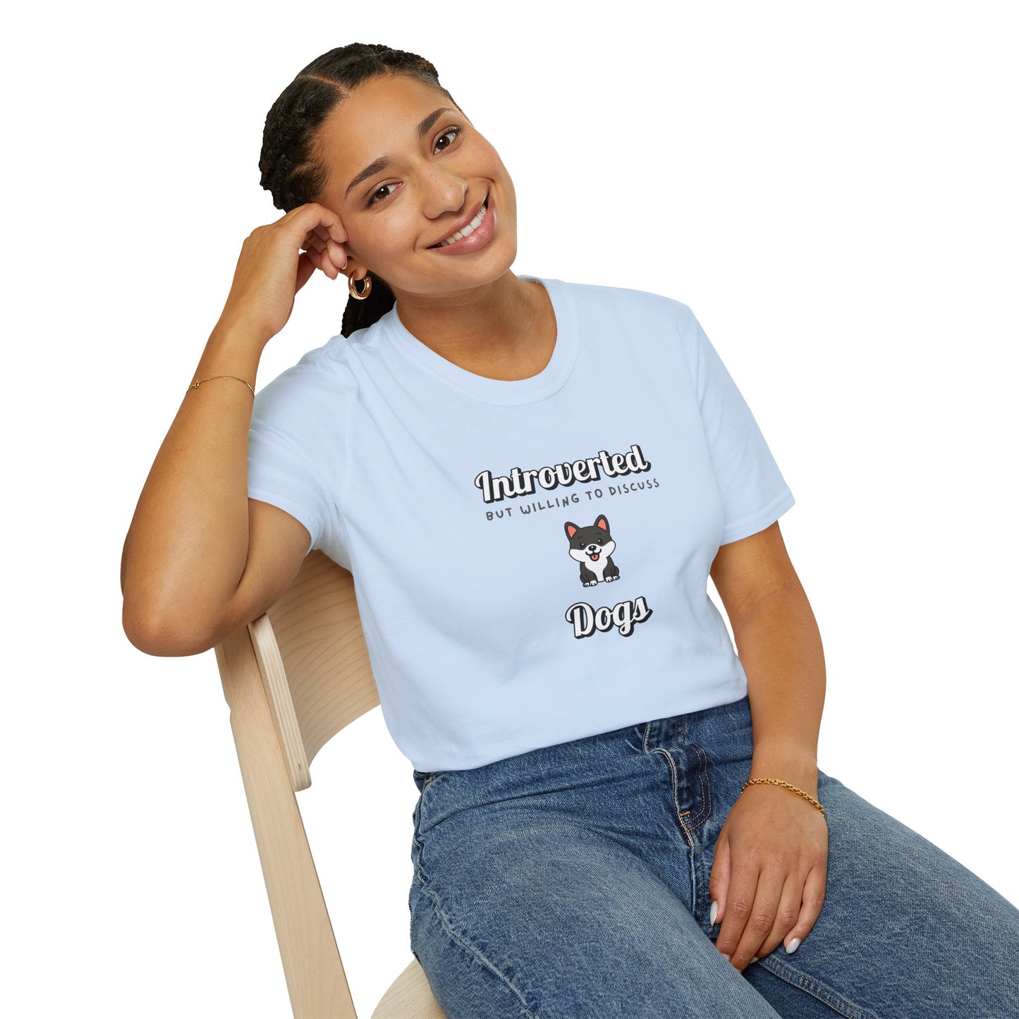 Willing To Discuss Dogs T-Shirt