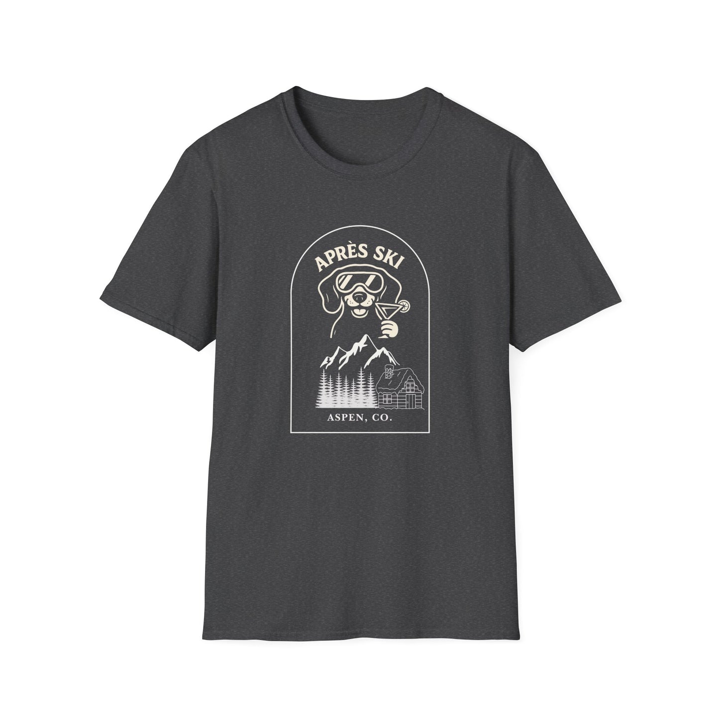 Apres Ski Dachshund T-Shirt