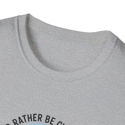 Rather Be Cycling Dog T-Shirt