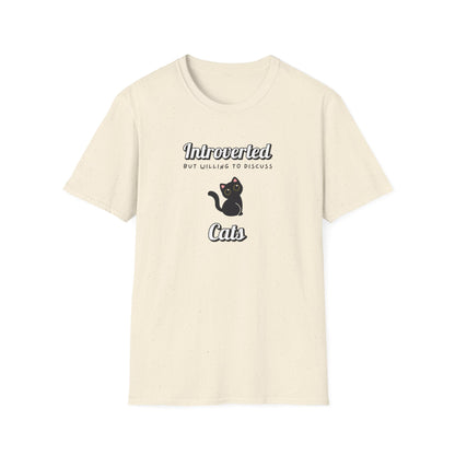 Willing To Discuss Cats T-Shirt