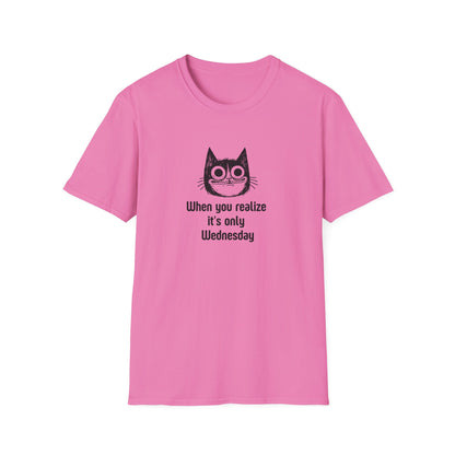 It's Only Wednesday Cat T-Shirt