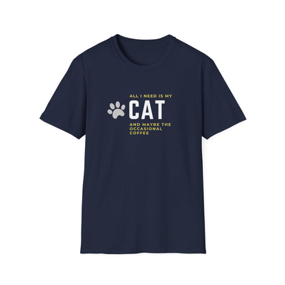 I Need My Cat & Coffee T-Shirt