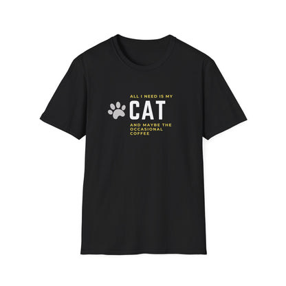 I Need My Cat & Coffee T-Shirt
